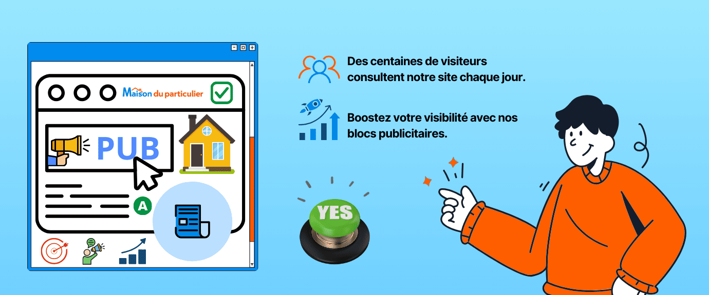 Votre publicité sur notre site (Pro)